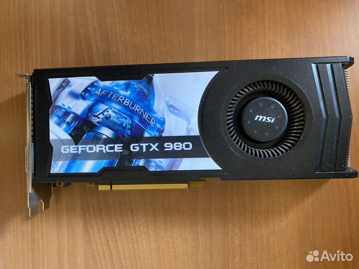 Видеокарта msi gtx 980 4gb
