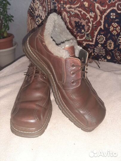 Полуботинки зимние на натуральном меху