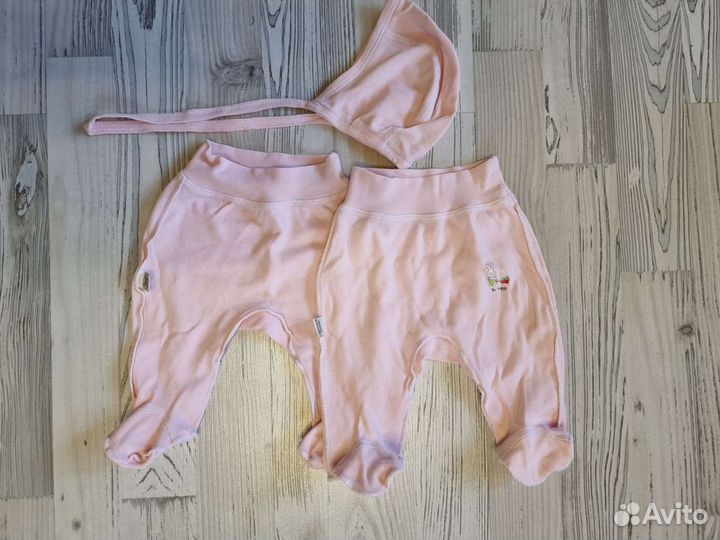 Вещи пакетом на девочку (0-3мес)