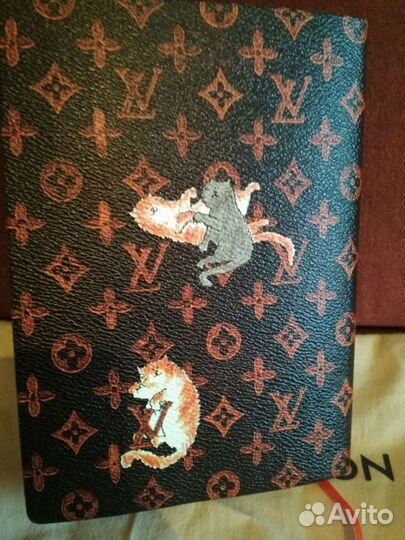 Блокнот для записи louis vuitton кошки коллекция к