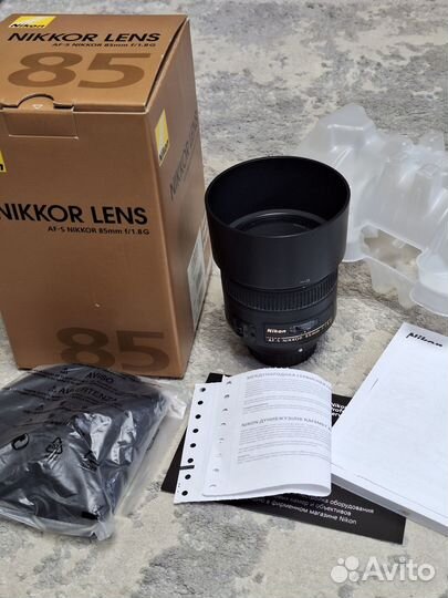 Объектив Nikon 85mm f/1.8G AF-S
