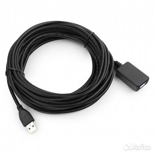 Кабель удлинительный активный USB 2.0(Am) - (Af) C