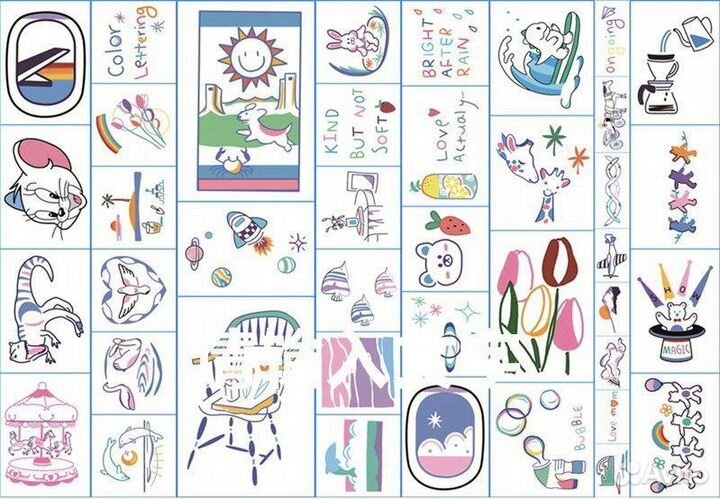 Переводные временные татуировки