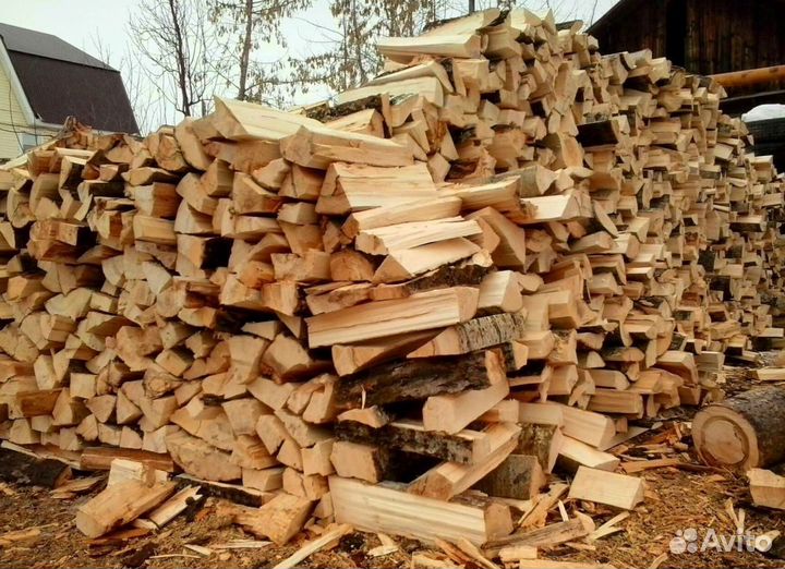 Дрова крупноколотые