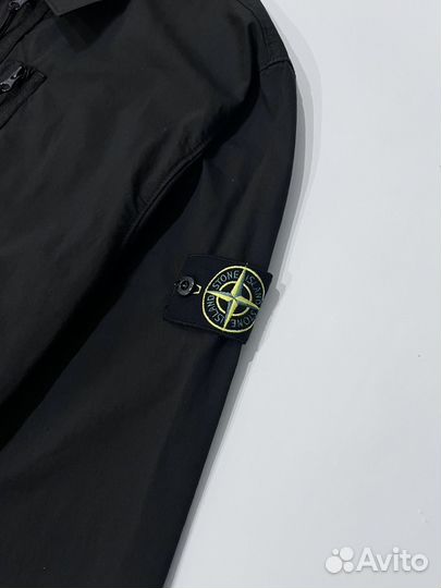 Куртка Stone Island Cotton Nylon Twill Black
