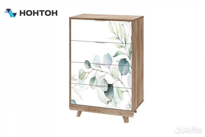 Комод Мегаполис км-02 дуб каньон / фотопечать эвка