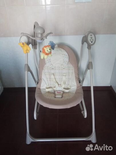 Качели-шезлонг Carrello Nanny 3 в 1