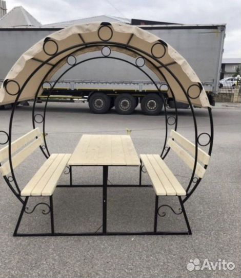 Беседка подкова