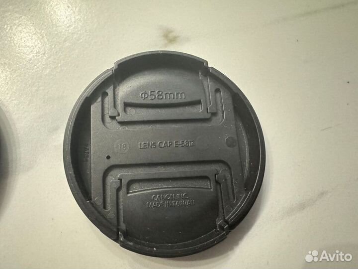Задняя крышка + заглушка Canon EF
