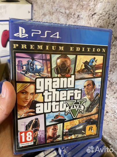 GTA 5 Premium Edition PS4 (новые)