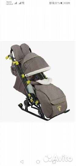 Детские санки с колесами