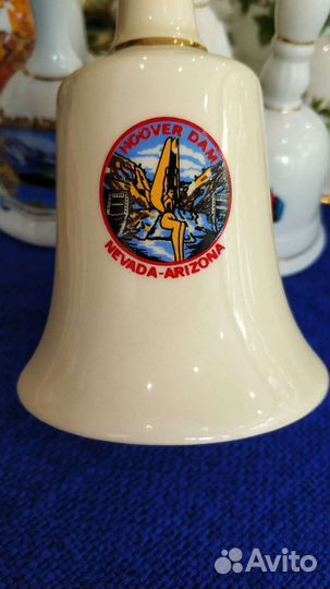 Колокольчик фарфор Hoover Dam Nevada-Arizona