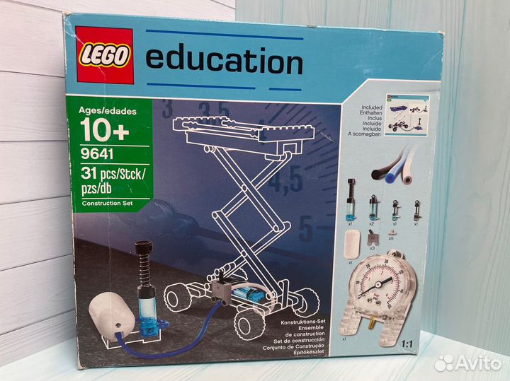 Новый Lego education 9641 Пневматика