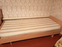Кровать полуторка с матрасом бу