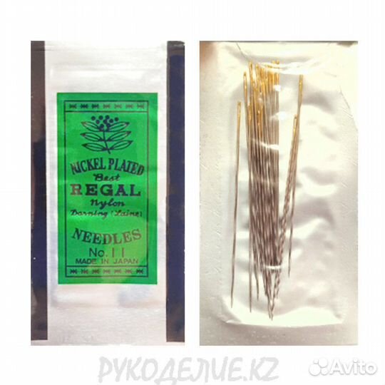 Иглы для биссероплетения Леска Мононить