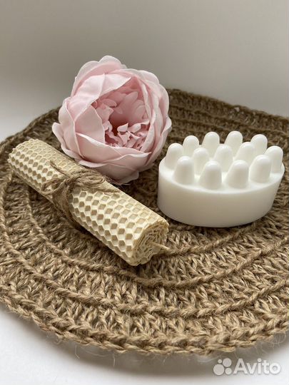Подарочный набор для женщин/ мыло ручной работы
