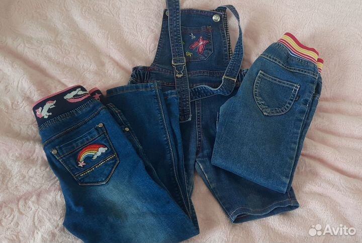 Пакет вещей на девочку на рост 116см