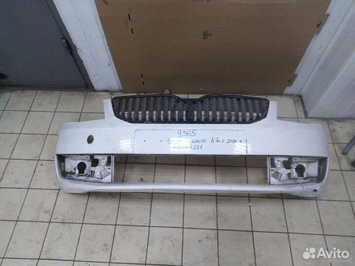 Бампер передний Skoda Octavia A7 2013