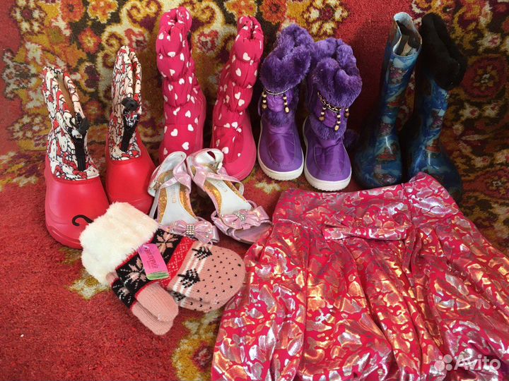 Вещи пакетом для девочки 5-6 лет