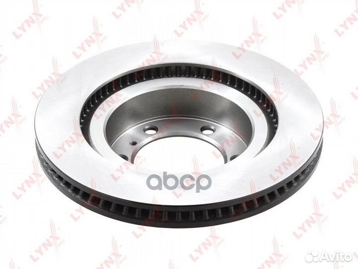 Диск тормозной передний (338x32) перед прав/л