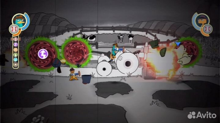 Phineas and Ferb Across the 2nd Dimension, б/у DS