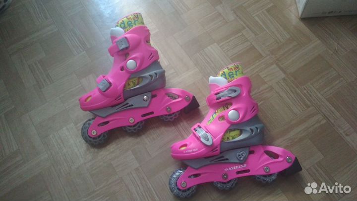 Роликовые коньки детские раздвижные