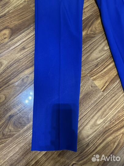 Брюки синие со стрелками