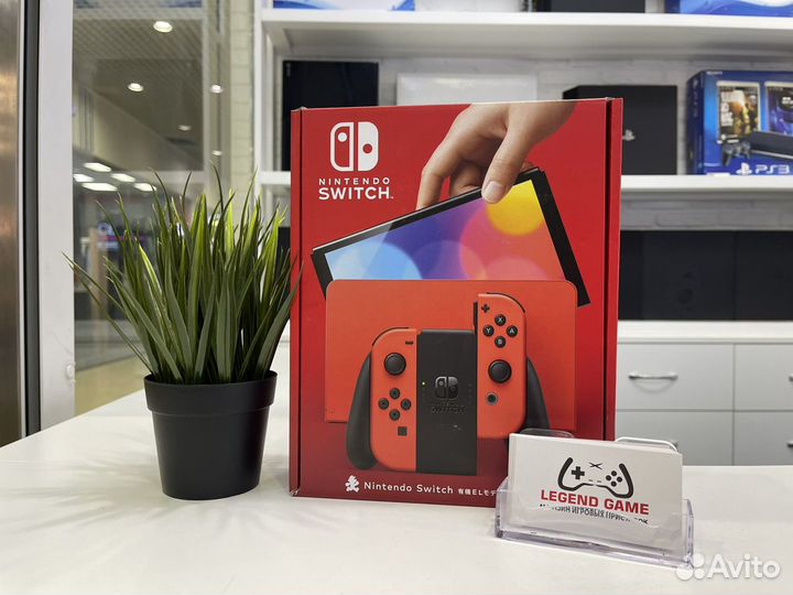 Nintendo Switch абсолютно новая +много игр