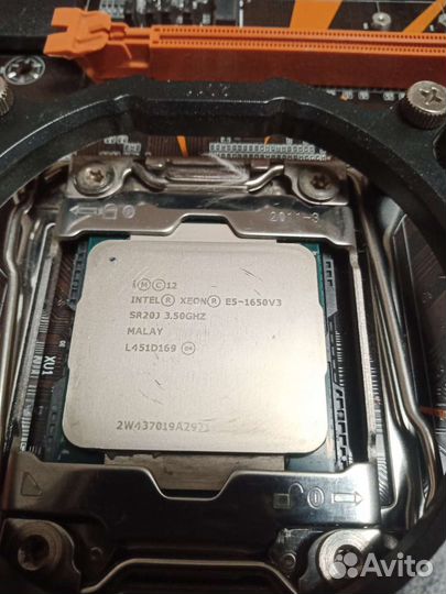 Процессор lga2011 Intel Xeon E5 1650v3