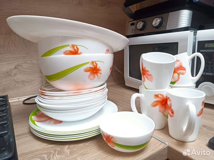 Набор столовой посуды бу
