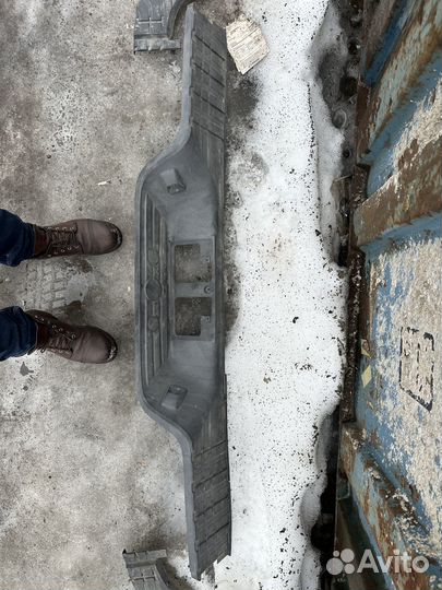 Пластиковые накладки заднего бампера Тойота Тундра