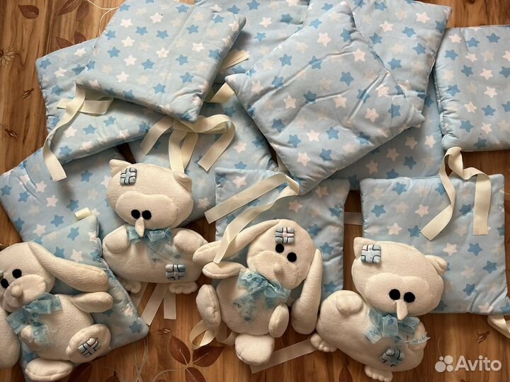 Бортики в детскую кроватку