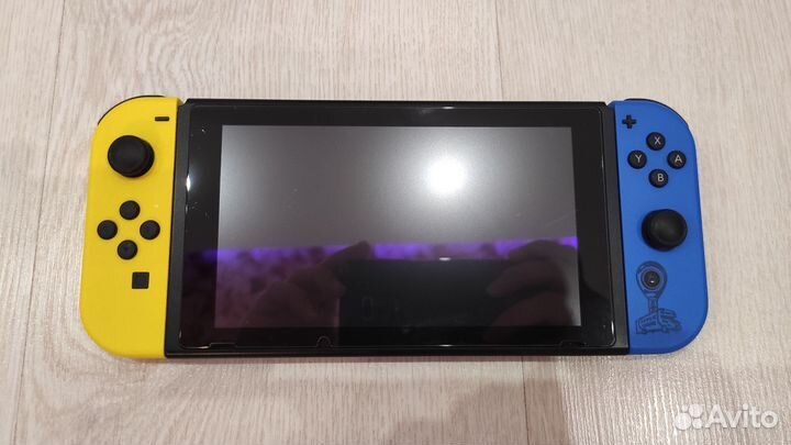 Nintendo switch rev 2 прошитая +sd 128 gb