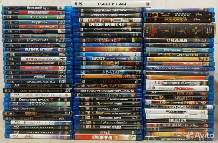 Blu-ray в ассортименте, лицензия, ч.3 редкие