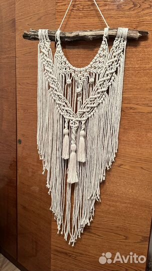 Настенное панно макраме