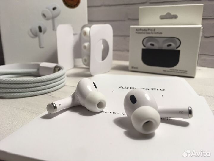 Airpods pro 2 на чипе airoha + чехол