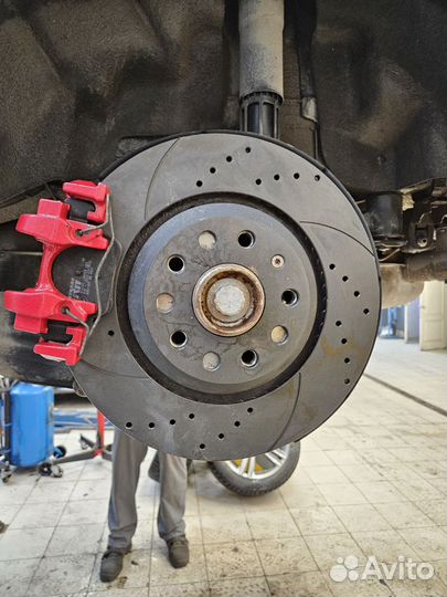 Задние дисковые тормоза 310 VAG Skoda Golf R