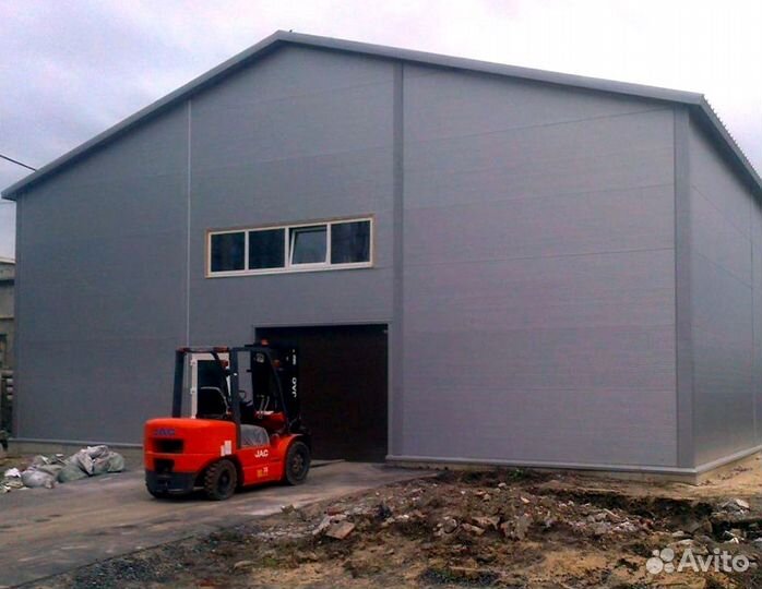 Продажа ангаров бескаркасных под ключ, арт:Gma-162