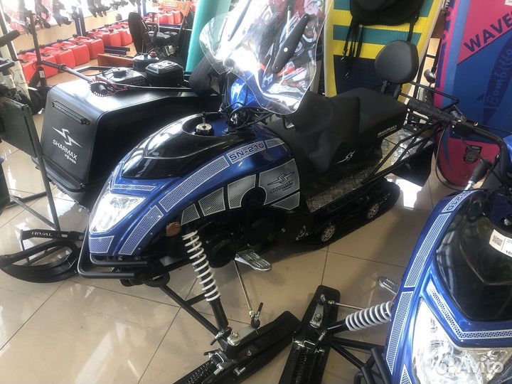 Снегоход Sharmax SN-210 Forester (P) (синий)