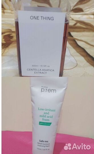 Пенка для умывания make p:rem. Тонер One Thing