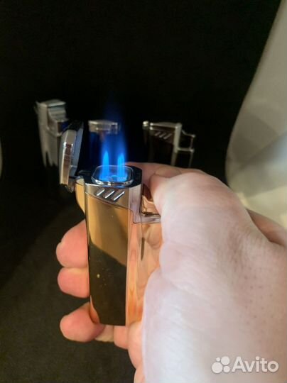 Турбо зажигалка с 4-я соплами(4-е огня )