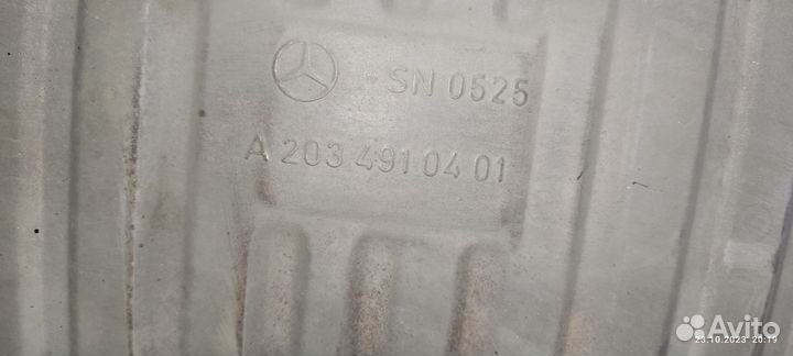 Глушитель mercedes w203