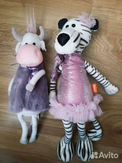 Игрушки orange toys корова и тигрица