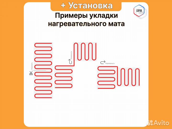 Теплый пол Russian Heat 12 кв.м