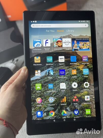 Планшет Amazon firehd 10