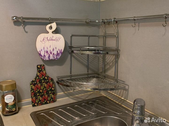 Полка металлическая на кухню