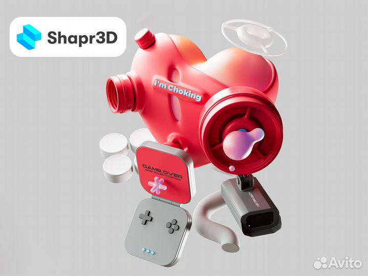 Shapr3d шарп 3д айпад iPad лучше blender автокад