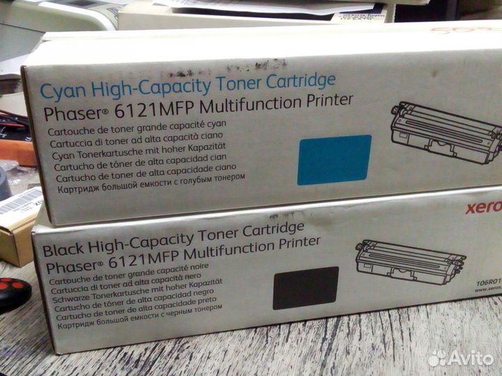 Расходные материалы на Xerox Phaser 6121 mfp