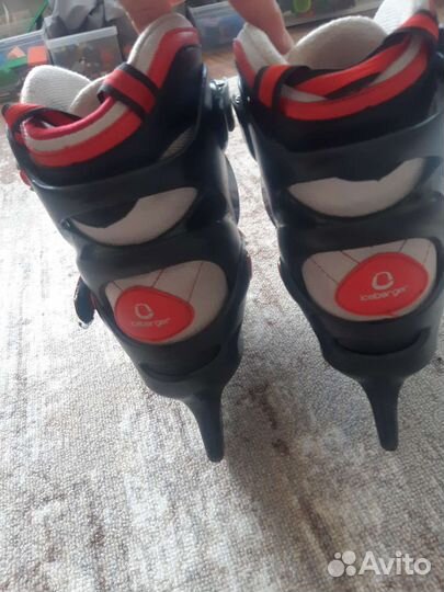 Коньки раздвижные 30-33р