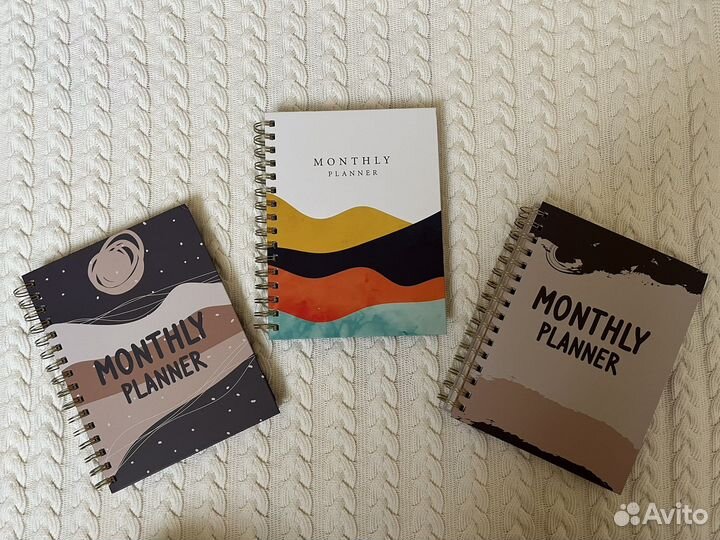 Ежедневник планер с разделителями на год